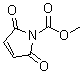 结构式 CAS# 55750-48-6, N-(甲氧羰基)马来酰亚胺