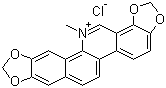 Sanguinarium chloride molecular structure (CAS 5578-73-4)