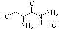 DL-Serinohydrazide monohydrochloride molecular structure (CAS 55819-71-1)