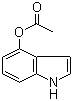 structure of CAS# 5585-96-6, 4-Acetoxyindole;4-Indolyl acetate