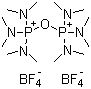 structure of CAS# 55881-03-3, Oxobistrisdimethylaminophosphonium bistetrafluoroborate;Hexakis(dimethylaminato)-mu-oxodiphosphorus(2+) bis[tetrafluoroborate(1-)]; Bates' reagent