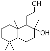 structure of CAS# 55881-96-4, Sclareol Glycol;Decahydro-2-hydroxy-2,5,5,8a-tetramethylnaphthalene-1-ethanol