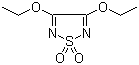3,4-二乙氧基-1,2,5-噻二唑 1,1-二氧化物分子结构 (CAS 55904-84-2)
