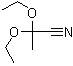 structure of CAS# 56011-12-2, 2,2-Diethoxypropionitrile;2,2-Diethoxypropanenitrile