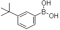 结构式 CAS# 560132-24-3, 3-叔丁基苯硼酸