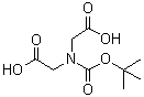 3-(叔丁氧羰基)-3-氮杂戊二酸分子结构 (CAS 56074-20-5)