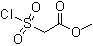 结构式 CAS# 56146-83-9, (甲氧羰基)甲烷磺酰氯