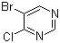 结构式 CAS# 56181-39-6, 4-氯-5-溴嘧啶