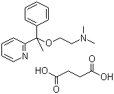 琥珀酸多西拉敏分子结构 (CAS 562-10-7)