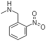 structure of CAS# 56222-08-3, 2-Nitro-N-methylbenzylamine;N-Methyl-2-nitrobenzylamine