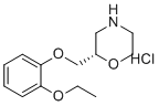 结构式 CAS# 56287-61-7, (S)-维洛沙嗪盐酸盐