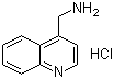 4-Aminomethylquinoline hydrochloride molecular structure (CAS 5632-13-3)