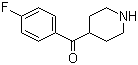 structure of CAS# 56346-57-7, 4-(4-Fluorobenzoyl)piperidine