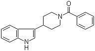 1-Benzoyl-4-(1H-indol-3-yl)piperidine molecular structure (CAS 56361-85-4)