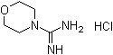 结构式 CAS# 5638-78-8, 4-吗啉甲脒单盐酸盐