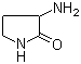 3-氨基吡咯烷-2-酮分子结构 (CAS 56440-28-9)