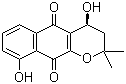 4,9-Dihydroxy-alpha-lapachone molecular structure (CAS 56473-67-7)