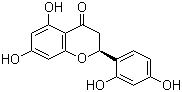 结构式 CAS# 56486-94-3, 草大戟素; 2',4',5,7-四羟基黄烷酮