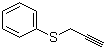 Phenyl propargyl sulfide molecular structure (CAS 5651-88-7)