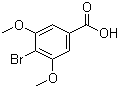 4-Bromo-3,5-dimethoxybenzoic acid molecular structure (CAS 56518-42-4)