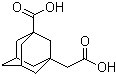 structure of CAS# 56531-58-9, 3-Carboxy-1-adamantaneacetic acid;3-Carboxy-tricyclo[3.3.1.1(3,7)]decane-1-acetic acid