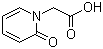 (2-Oxo-2H-pyridin-1-yl)acetic acid molecular structure (CAS 56546-36-2)