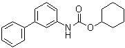 结构式 CAS# 565460-15-3, N-[1,1'-联苯]-3-基氨基甲酸环己基酯