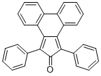 structure of CAS# 5660-91-3, 1,3-Diphenyl-2H-cyclopenta(l)phenanthren-2-one;NSC 101867; NSC 101868; NSC 222805; Phencyclone; 1,3-Diphenyl-2H-Cyclopenta(L)Phenanthren-2-One