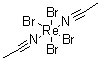 (OC-6-22)-Bis(acetonitrile)tetrabromorhenium molecular structure (CAS 56602-28-9)