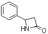 结构式 CAS# 5661-55-2, (±)-4-苯基-2-氮杂环丁酮