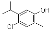 4-Chloro-5-isopropyl-2-methylphenol molecular structure (CAS 5665-94-1)