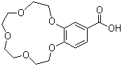 4'-Carboxybenzo-15-crown-5 molecular structure (CAS 56683-55-7)