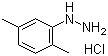 structure of CAS# 56737-78-1, 2,5-Dimethylphenylhydrazine hydrochloride