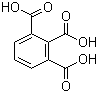 1,2,3-Benzenetricarboxylic acid molecular structure (CAS 569-51-7)