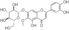 Nepetin-7-glucoside molecular structure (CAS 569-90-4)