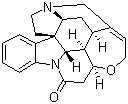 Strychnine molecular structure (CAS 57-24-9)