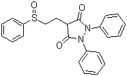 (+/-)-Sulfinpyrazone  molecular structure (CAS 57-96-5)