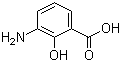 结构式 CAS# 570-23-0, 3-氨基水杨酸