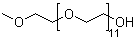 2,5,8,11,14,17,20,23,26,29,32,35-Dodecaoxaheptatriacontan-37-ol molecular structure (CAS 5702-16-9)