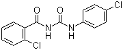 结构式 CAS# 57160-47-1, 灭幼脲