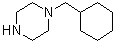 structure of CAS# 57184-23-3, N-(Cyclohexylmethyl)piperazine;1-(Cyclohexylmethyl)piperazine