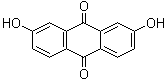 2,7-Dihydroxy-9,10-anthracenedione molecular structure (CAS 572-93-0)