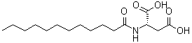 N-(1-Oxododecyl)-DL-aspartic acid molecular structure (CAS 57229-73-9)