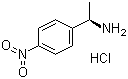 (S)-1-(4-Nitrophenyl)ethylamine hydrochloride molecular structure (CAS 57233-86-0)
