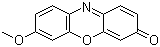 Resorufin methyl ether molecular structure (CAS 5725-89-3)