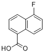 5-氟-1-萘甲酸分子结构 (CAS 573-04-6)