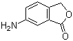 结构式 CAS# 57319-65-0, 6-氨基苯酞; 6-氨基-1,3-二氢异苯并呋喃-1-酮