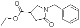 Ethyl 1-benzyl-5-oxopyrrolidine-3-carboxylate molecular structure (CAS 5733-87-9)