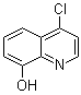 结构式 CAS# 57334-36-8, 4-氯-8-羟基喹啉