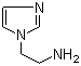 1H-Imidazole-1-ethanamine molecular structure (CAS 5739-10-6)